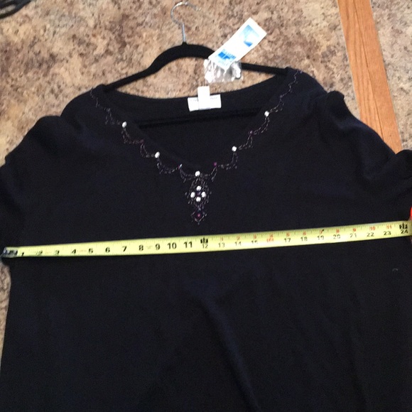 NWT Covington’s women’s 2X  long sleeve sweater - Picture 5 of 5